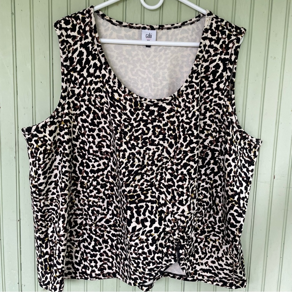 CAbi sleeveless top.  size XXL.